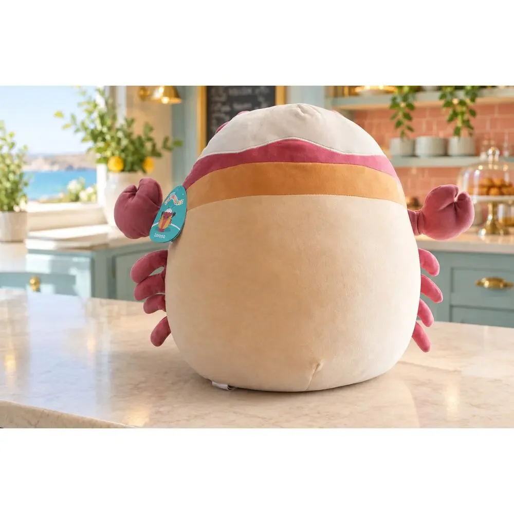 Squishmallows Lorono Lobster Roll 14 Inch Plush With Bio Tag